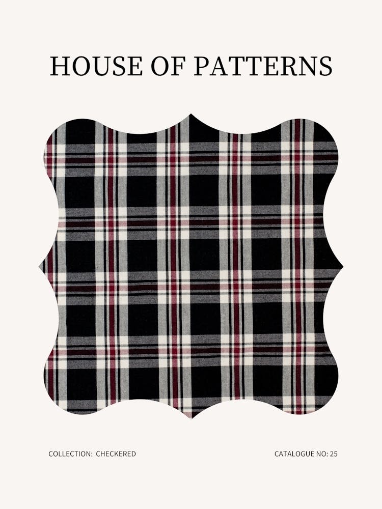Checkered Pattern Poster 26