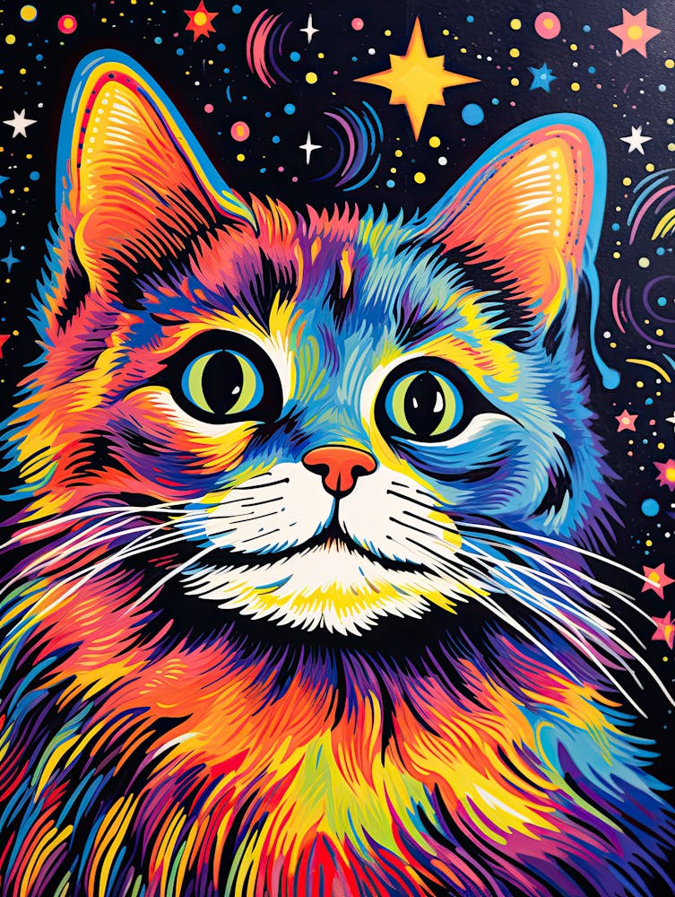 Interstellar Purrade, Psychedelic Cats series