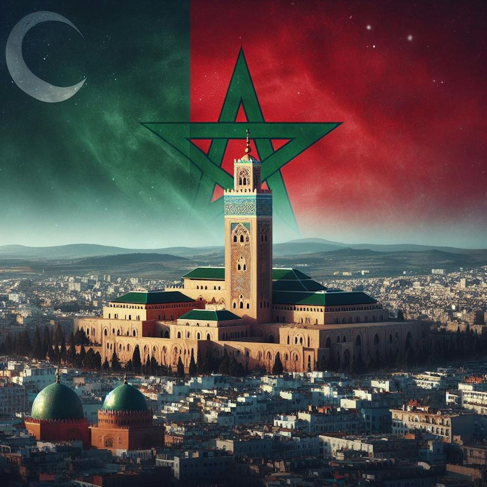 Flag Of Morrocco