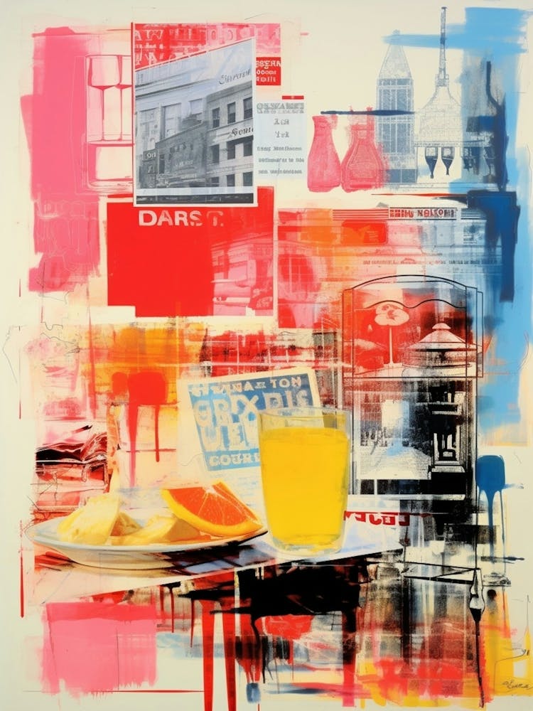 Retro Food & Drink Pop Art Inspired 4