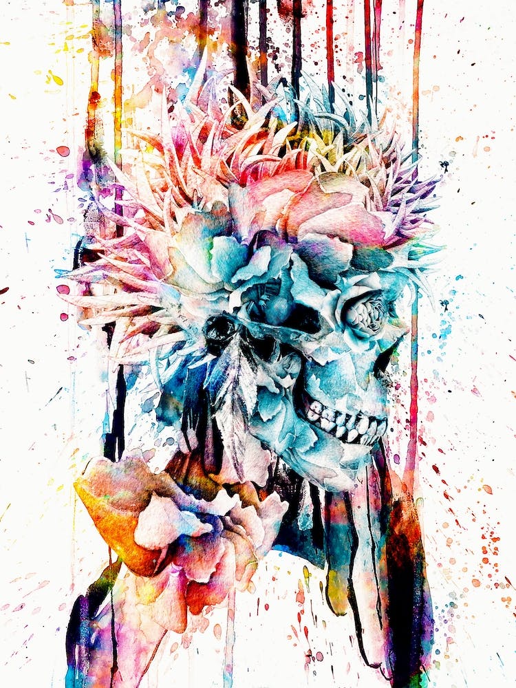 Abstract Skull 2