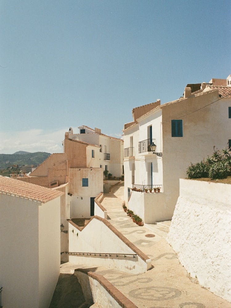 The White Village, Frigiliana, Spain, Travel Photography Analogue