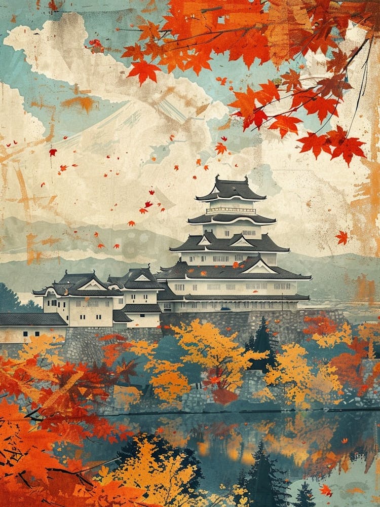 Nijo Castle Kyoto Mid Century Modern