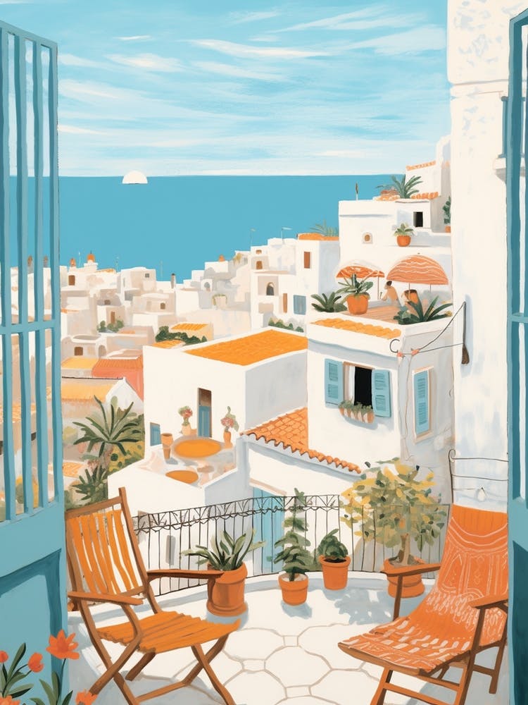 Tunis Tunisia 4 Illustration
