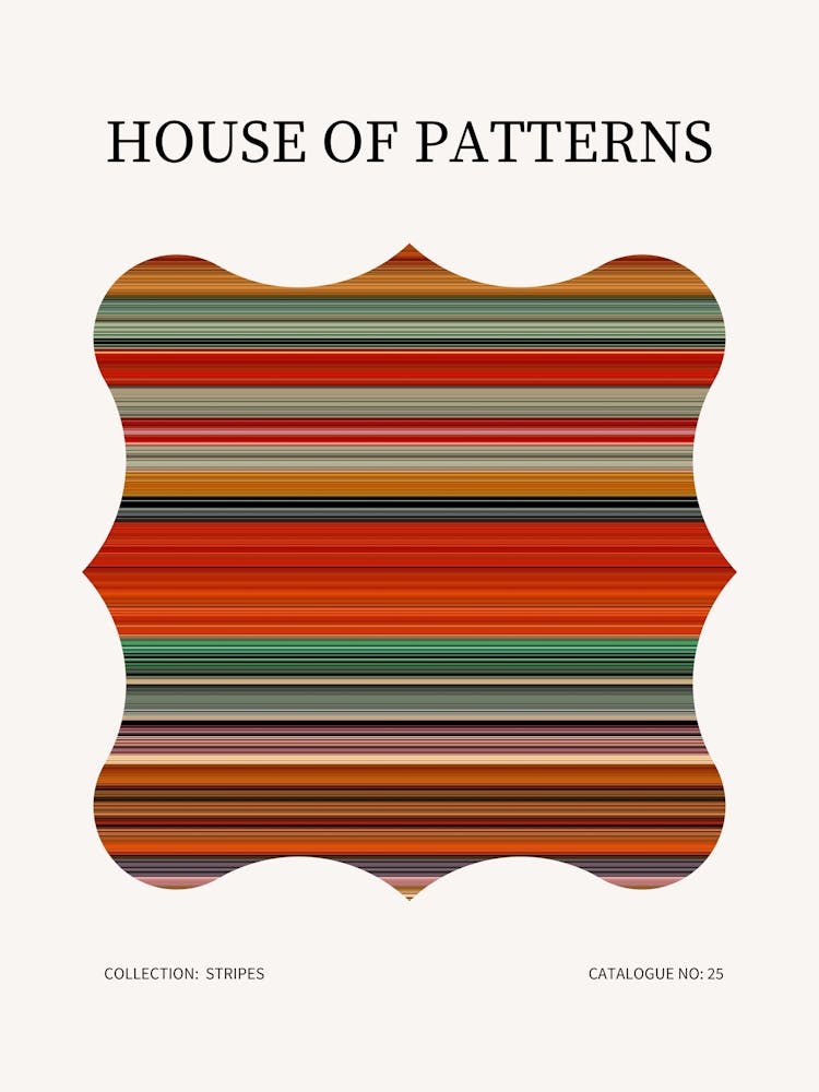 Stripes Pattern Poster 25
