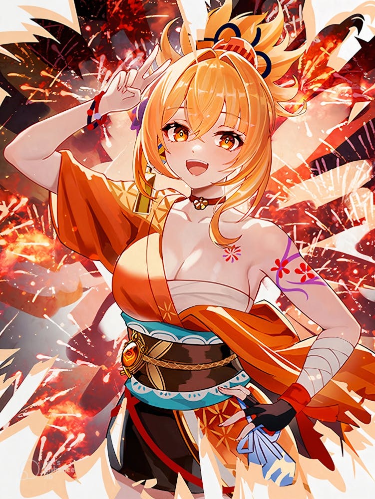 Yoimiya Genshin Impact 1