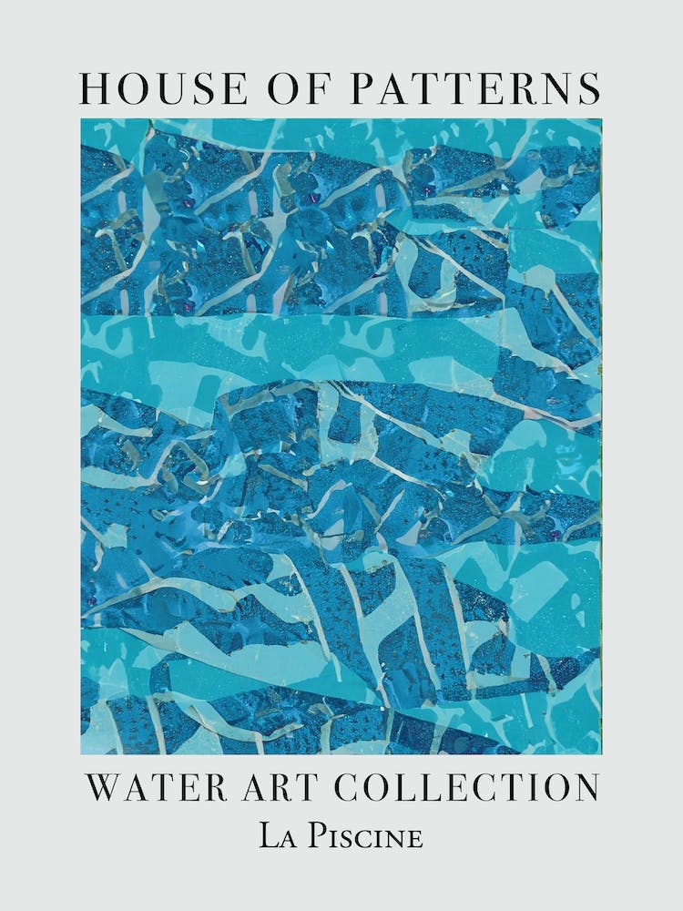 House Of Patterns La Piscine Water 14