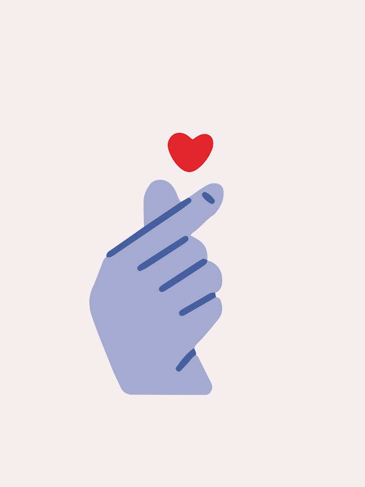 Hand Holding A Heart 1