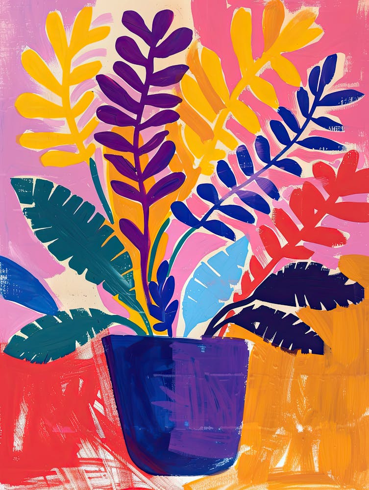 Colorful Wilds Matisse Style
