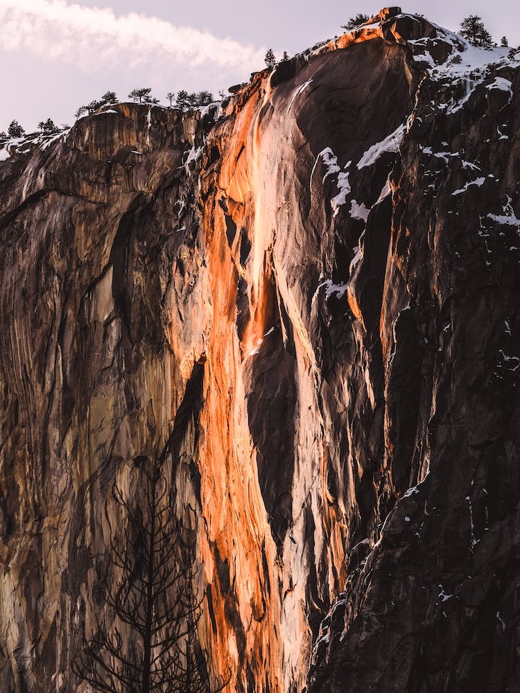 Fire Waterfall