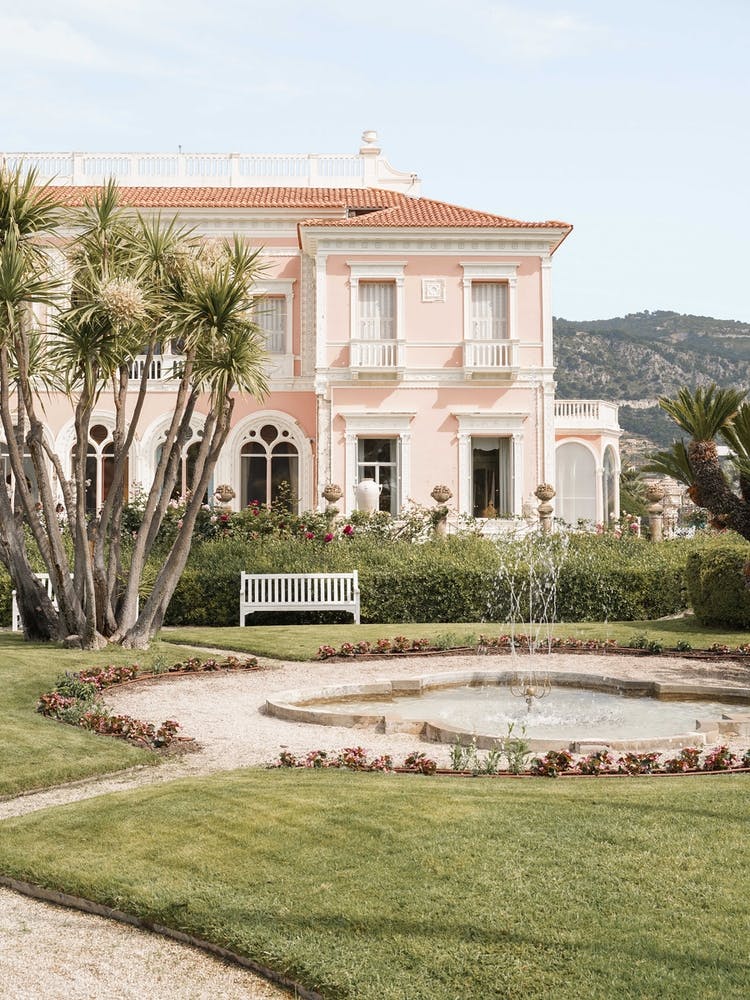 Pink Villa In France