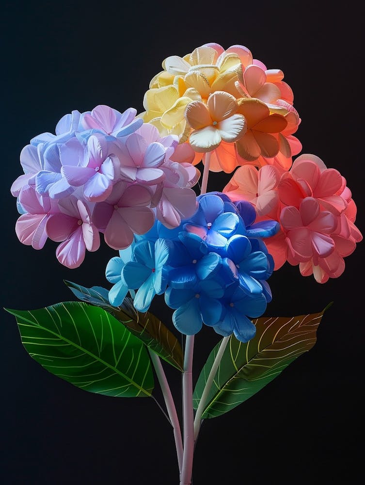 Bright Inflatable Flowers Hydrangea 1
