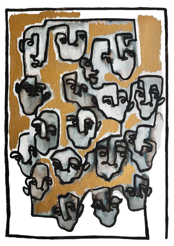Gold Faces