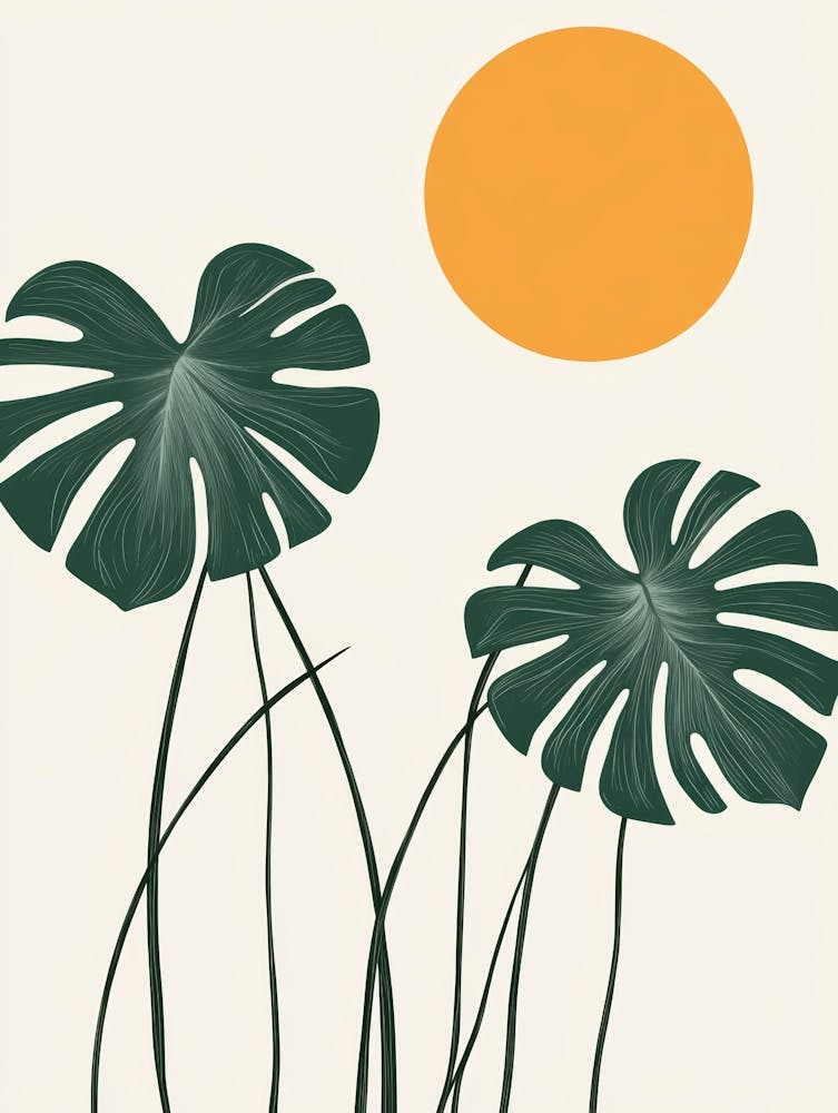 Monstera Leaves 17