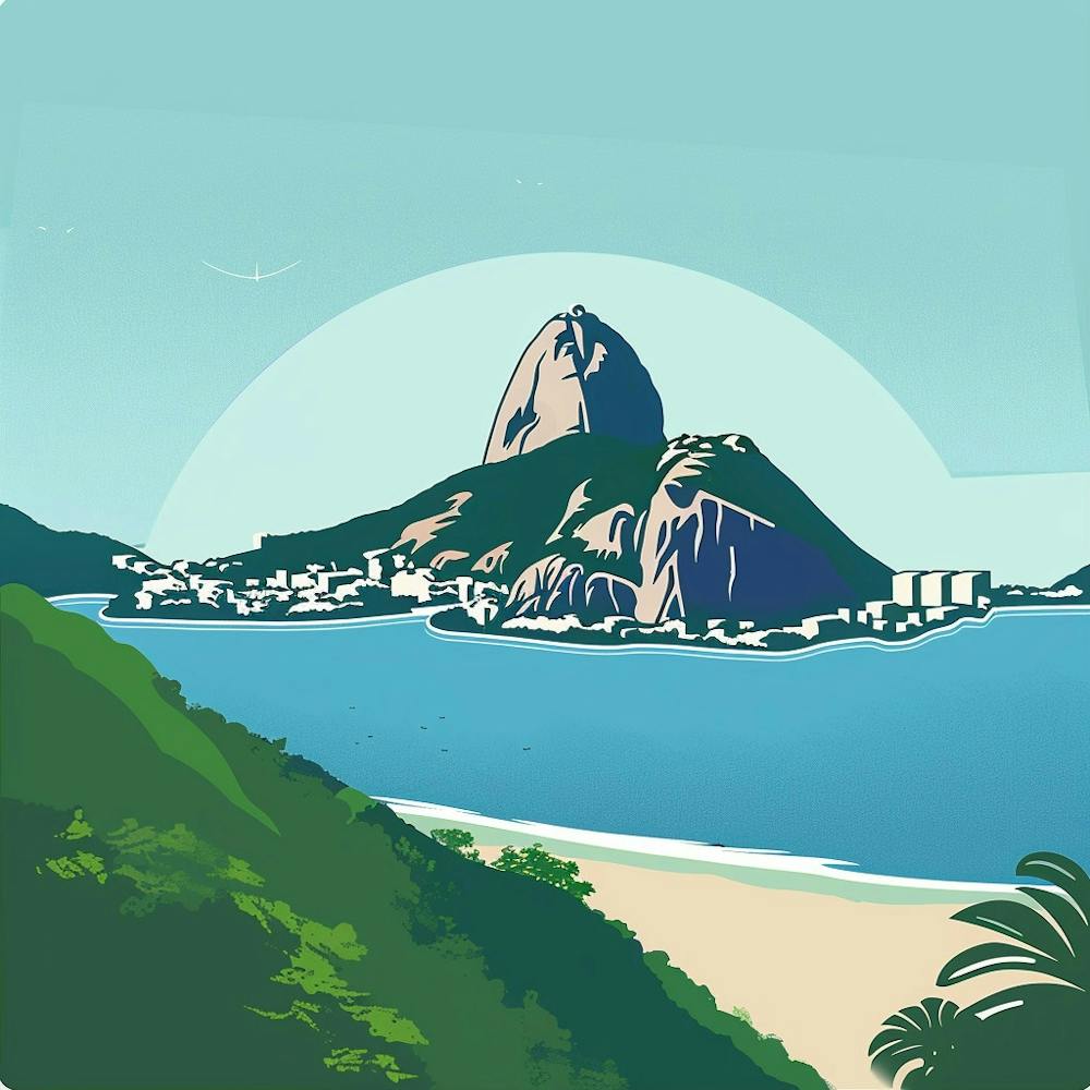 A Sugarloaf Mountain In Rio De Janeiro Minimal I 1719996239 3
