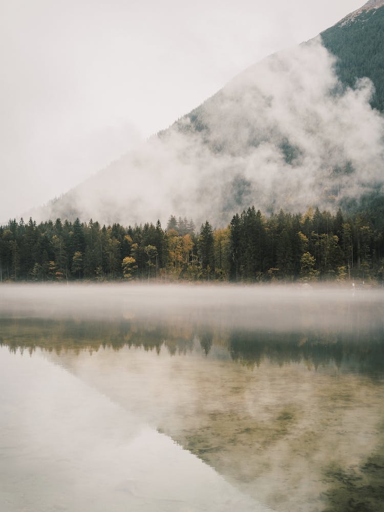 Foggy Mountain Lake