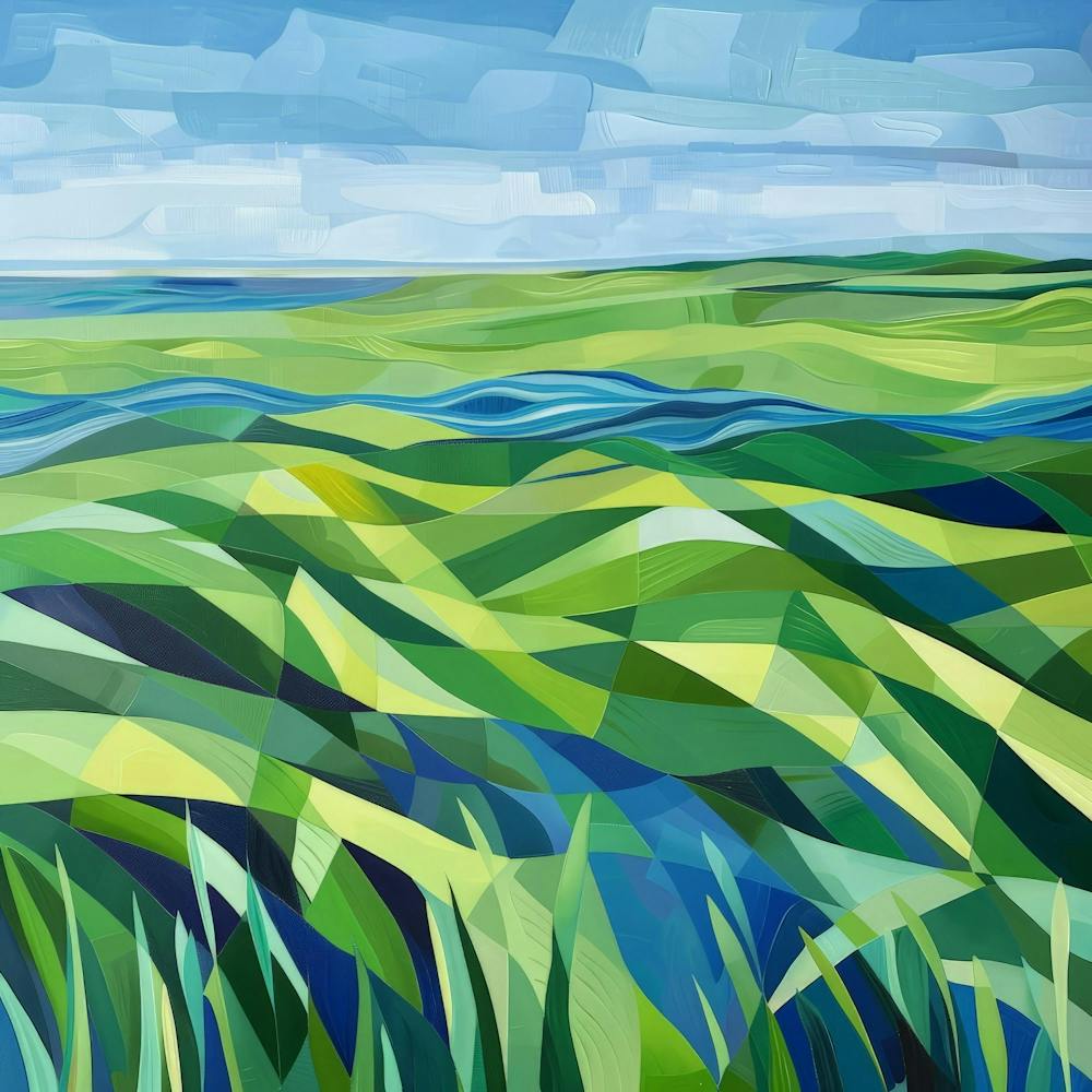 Abstract Landscape Painting 12