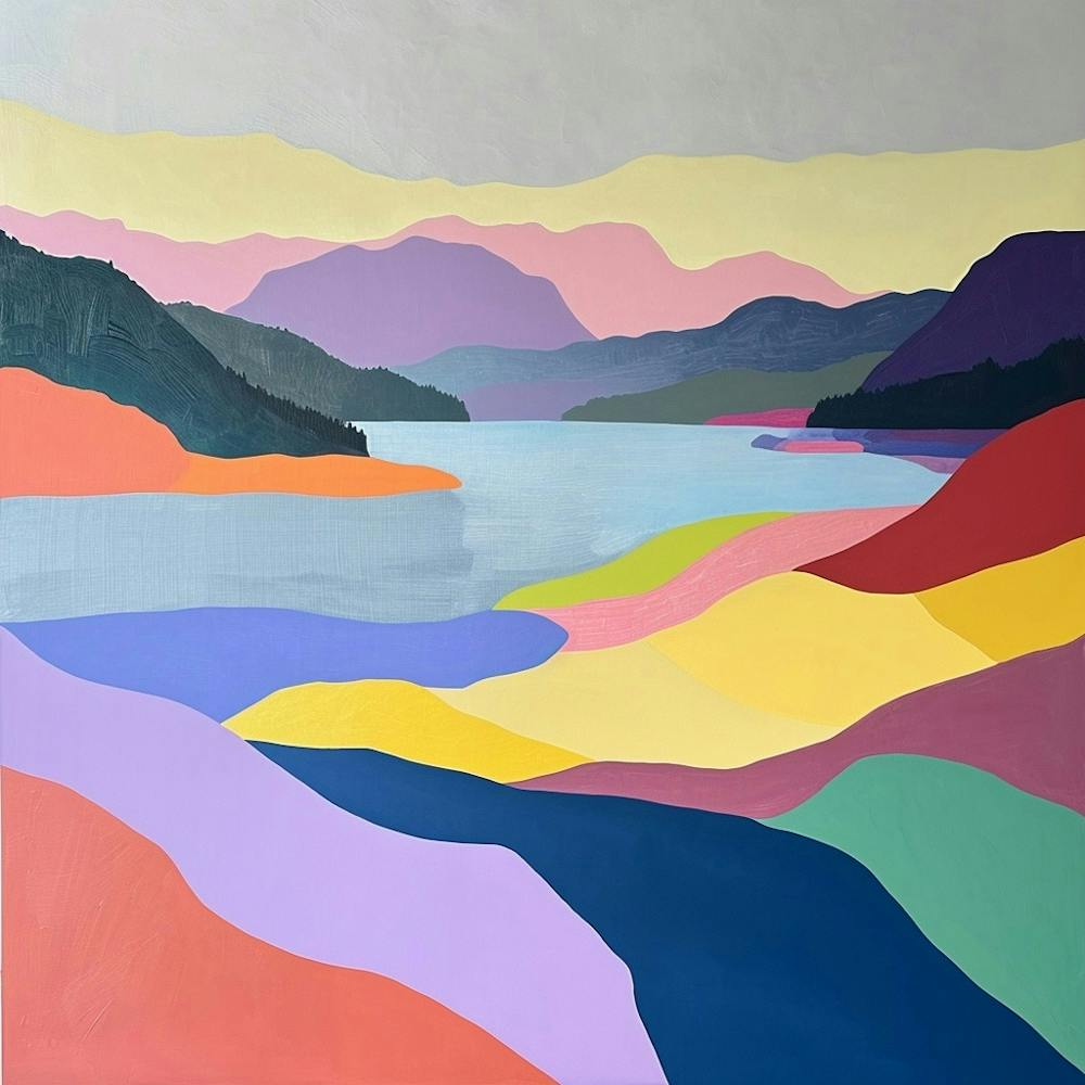 Colourful Abstract Vancouver Canada 4