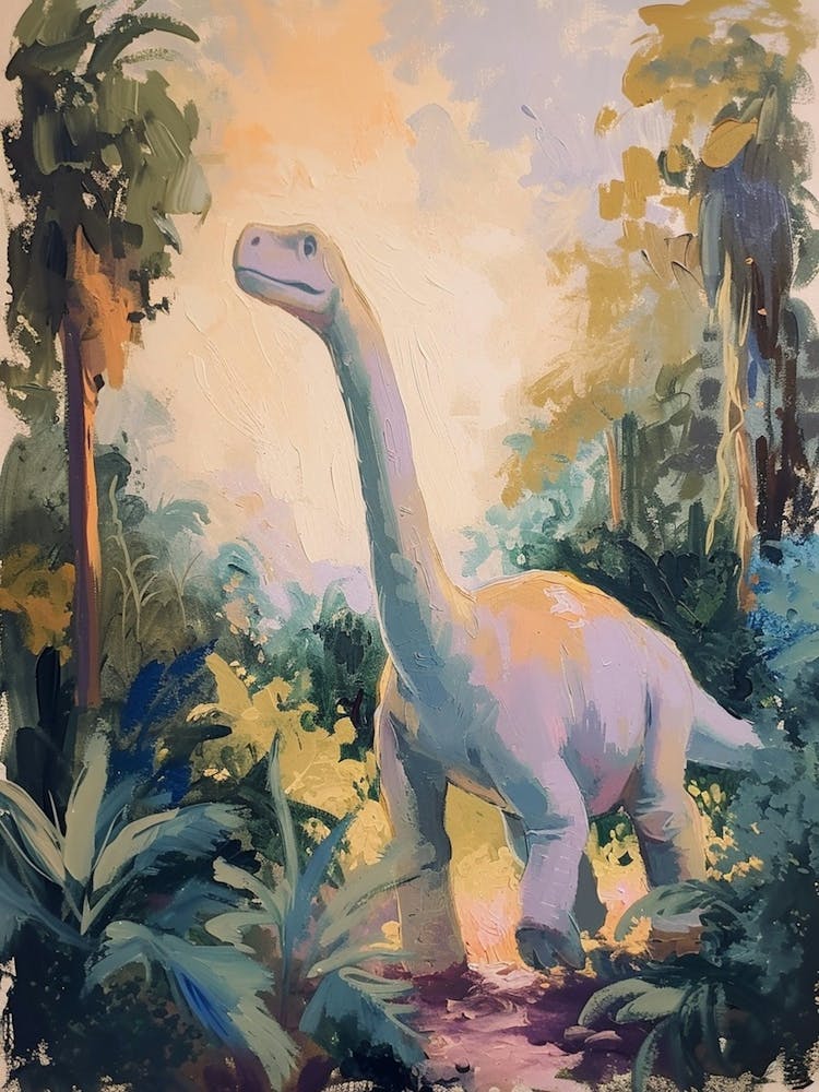 Dinosaur In The Foliage 2