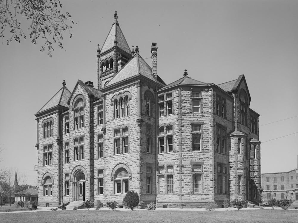 Untitled Photo, Possibly Related To Courthouse Cuero, Texas By Russell Lee