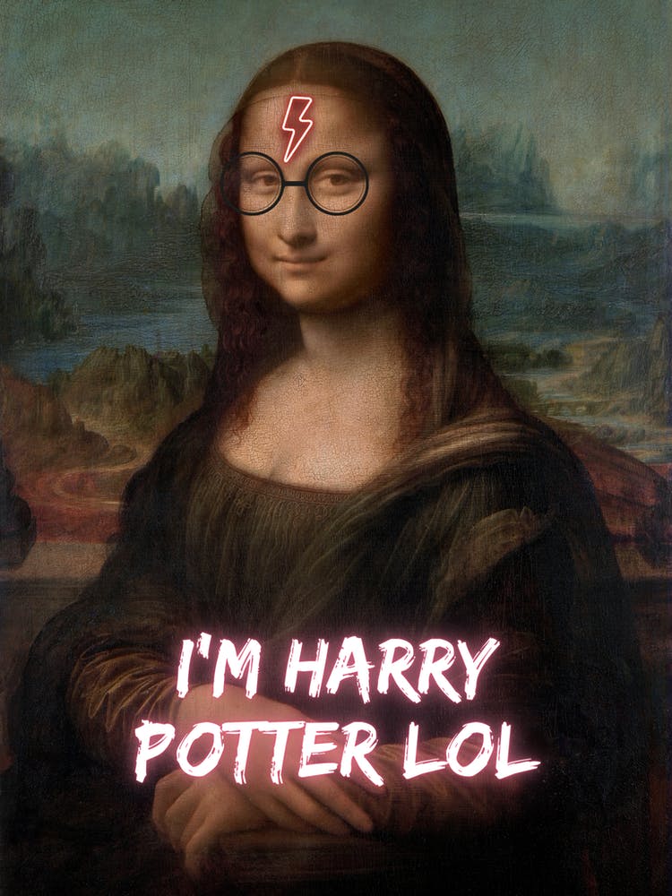 Mona Lisa Harry Potter