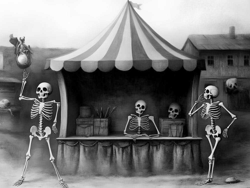 Skeletons At The Circus