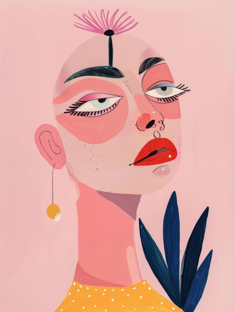 Illustration Of A Woman 17