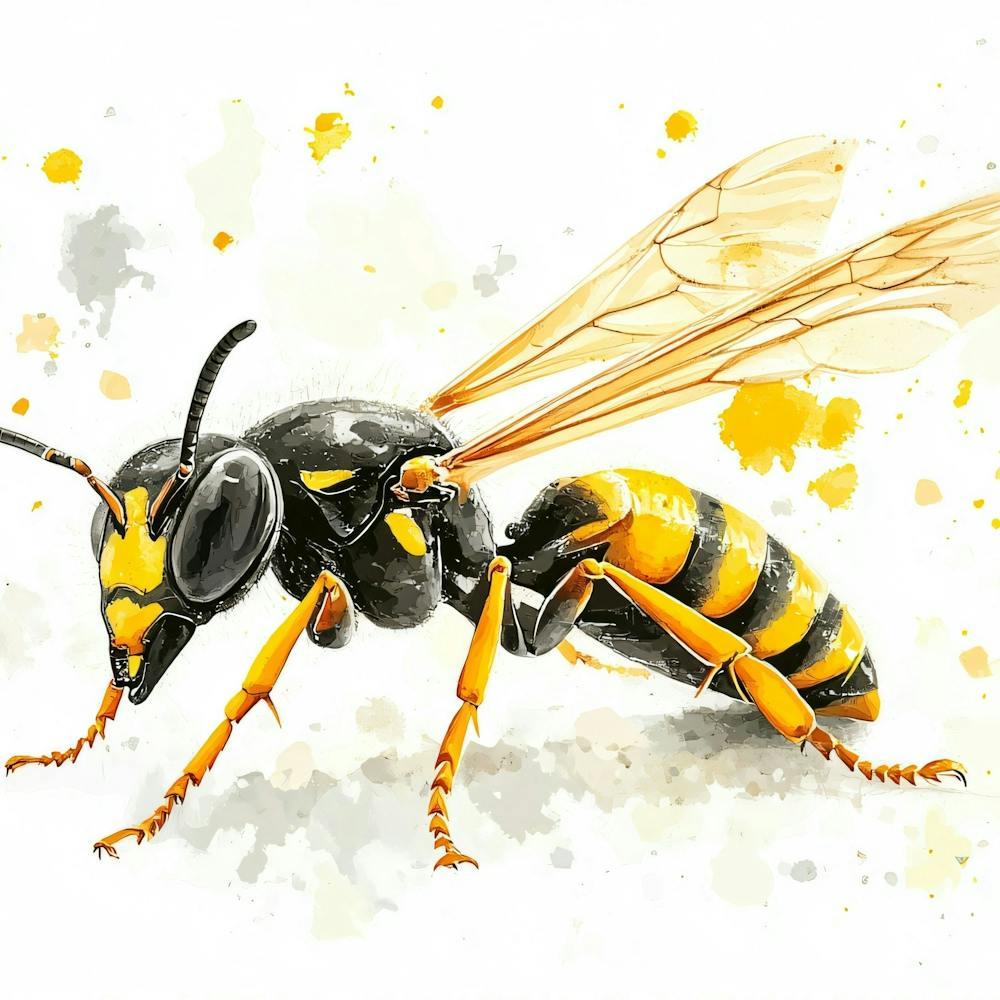 Wasp Painting