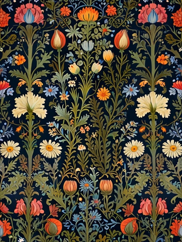 William Morris Floral Tapestry 2