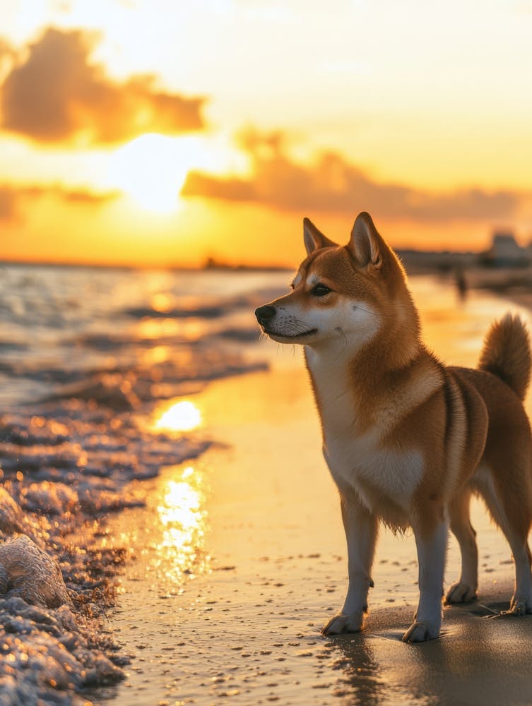 Shiba Inu. Generated AI. 14