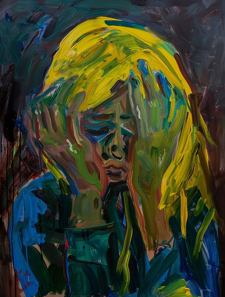 Woman With Yellow Hair