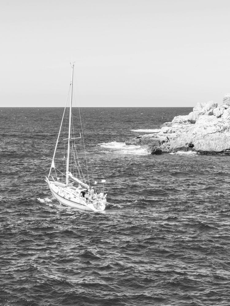 Sailboat In The Sea 1