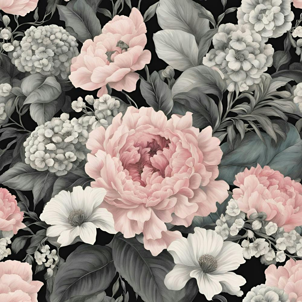 Rosa Pfingstrosen