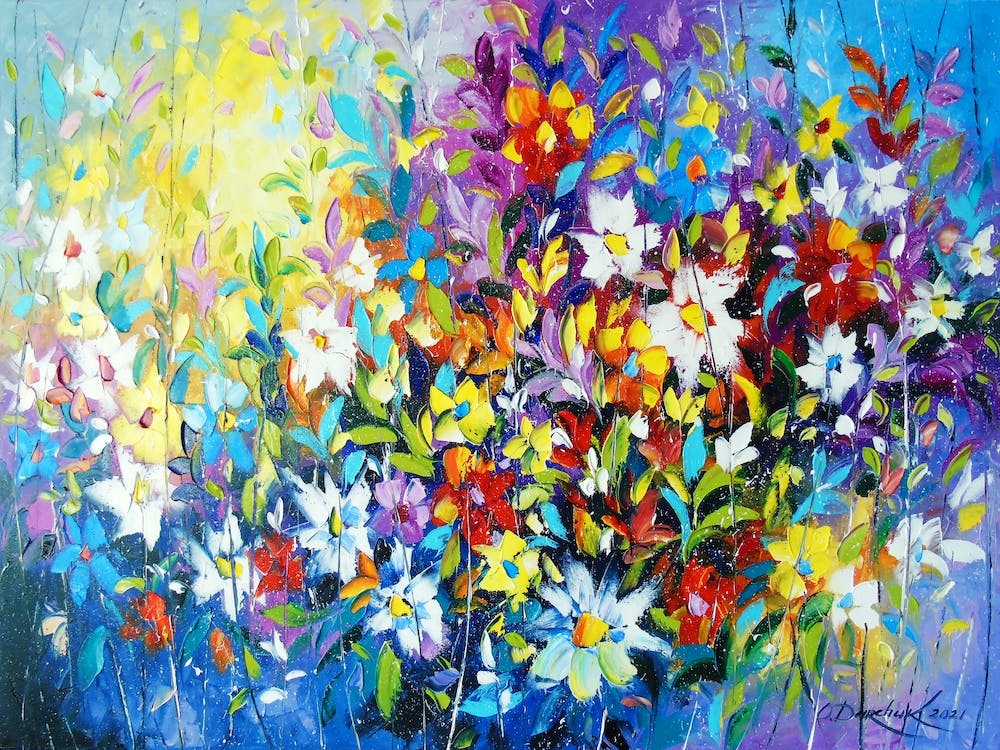 Flowers abstraction
