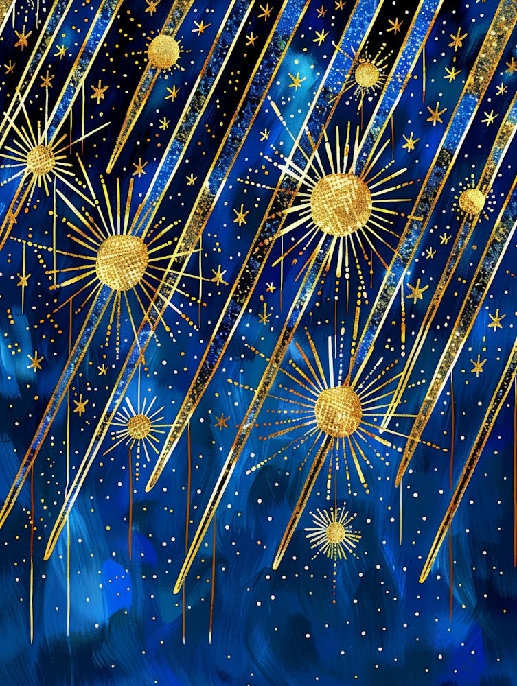 Gold Stars In The Sky 1