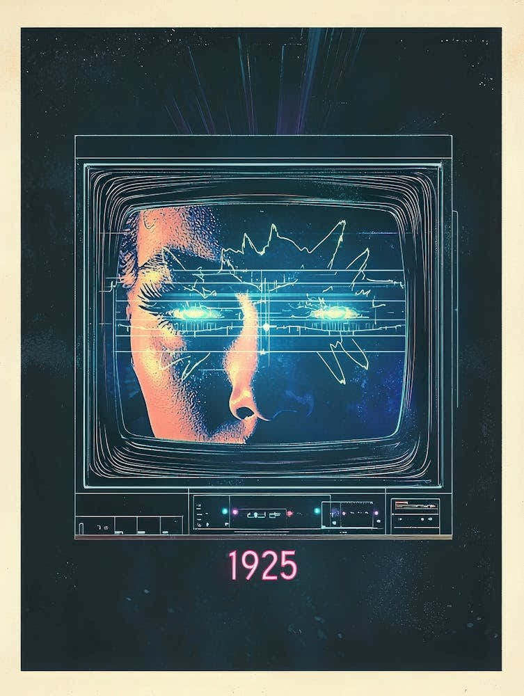 Aihrgdesign A Vintage Technology Poster Celebrating The First 8e5fb2a4 87f2 4dc1 83dc 5767df1e2a96 2