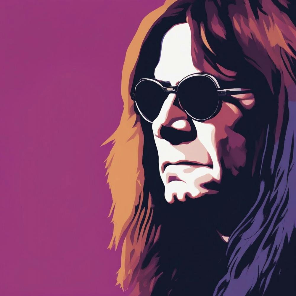 Ozzy Osbourne pop art