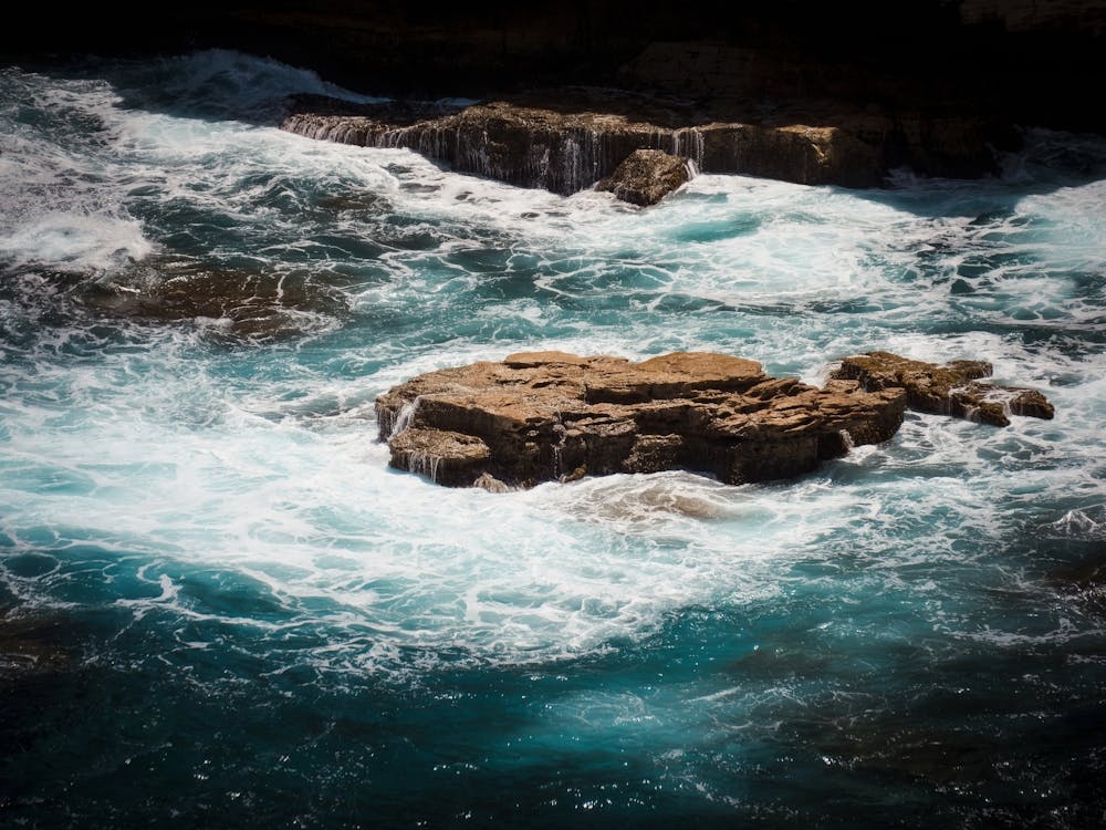Surf & Rocky Coastline