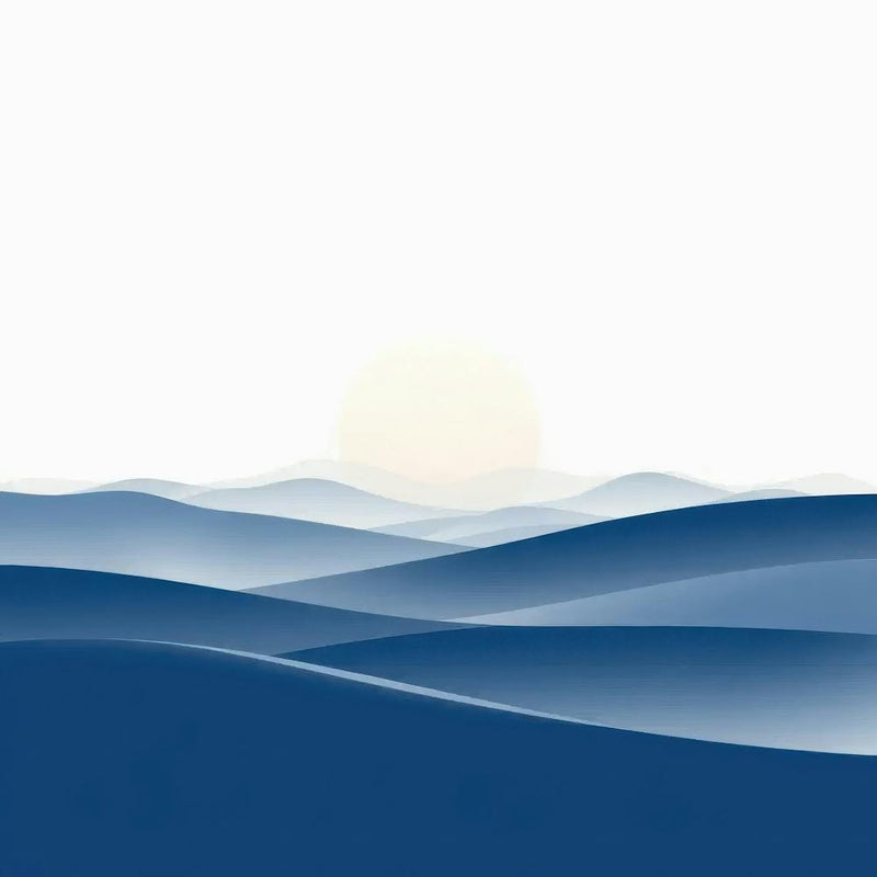 Blue Sky With Sand