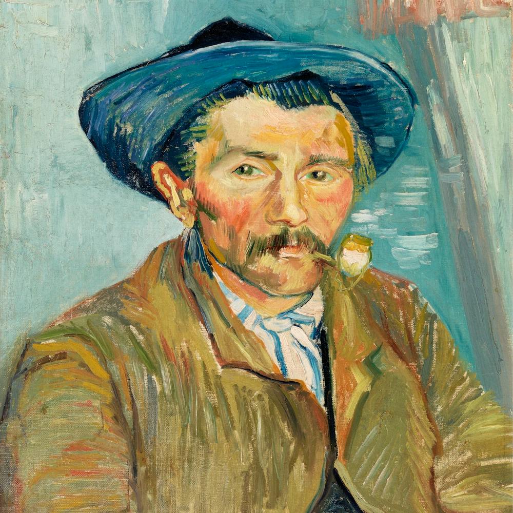 Vincent Van Gogh The Smoker (Le Fumeur) (1888)