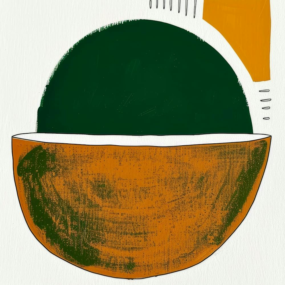 Orange & Grün