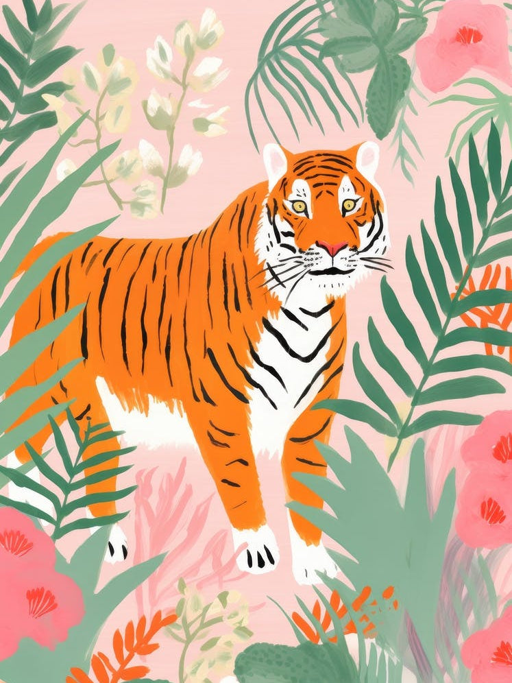 Tiger In The Jungle 14