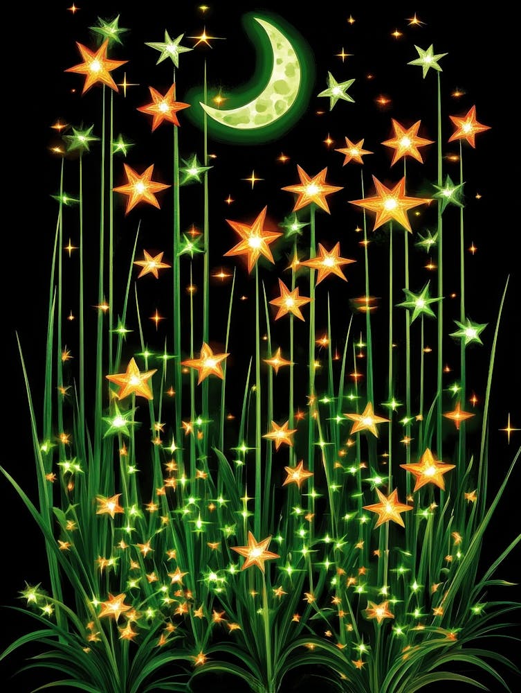 Moon And Stars 4