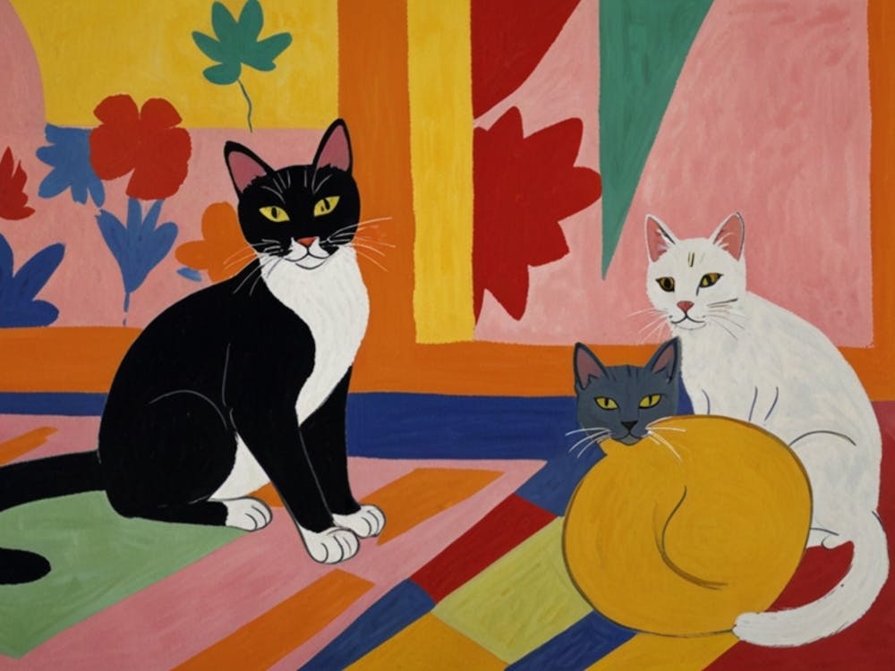 Three Cats 5