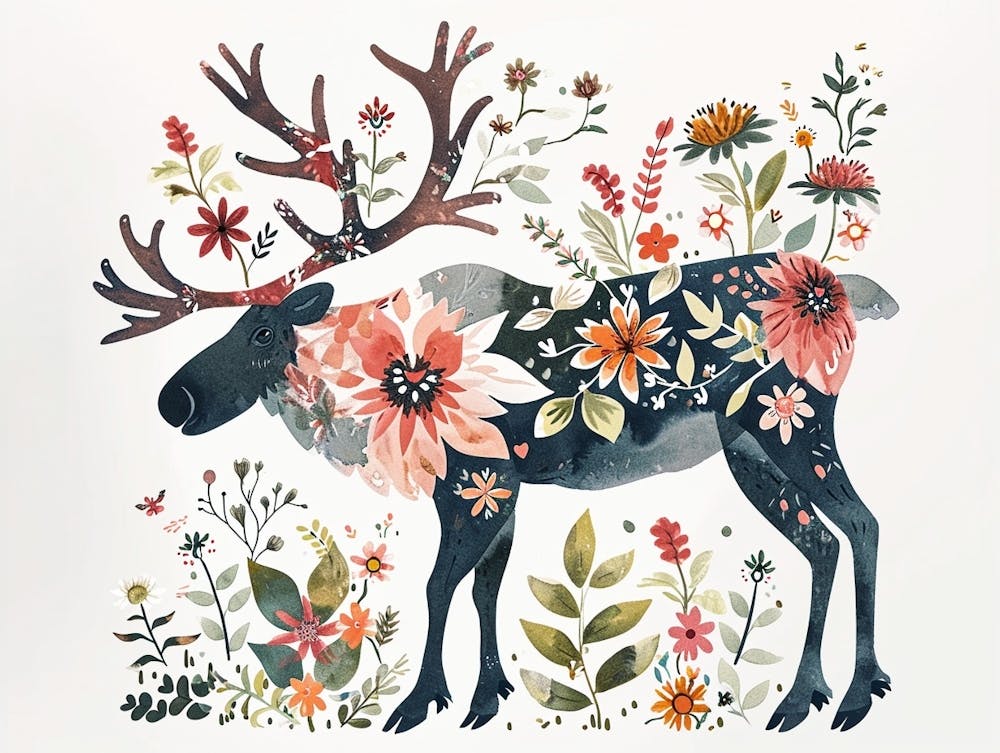 Little Floral Caribou 2