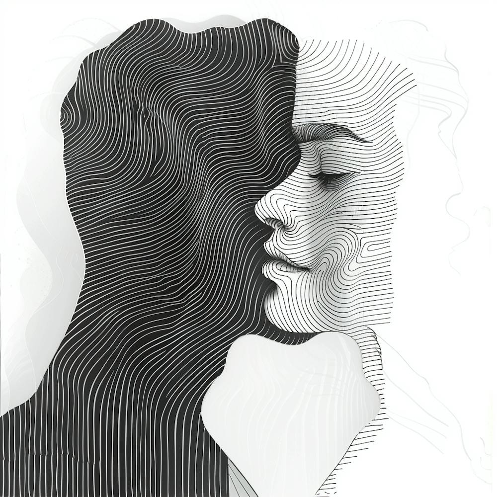 Portrait Of A Man And Woman