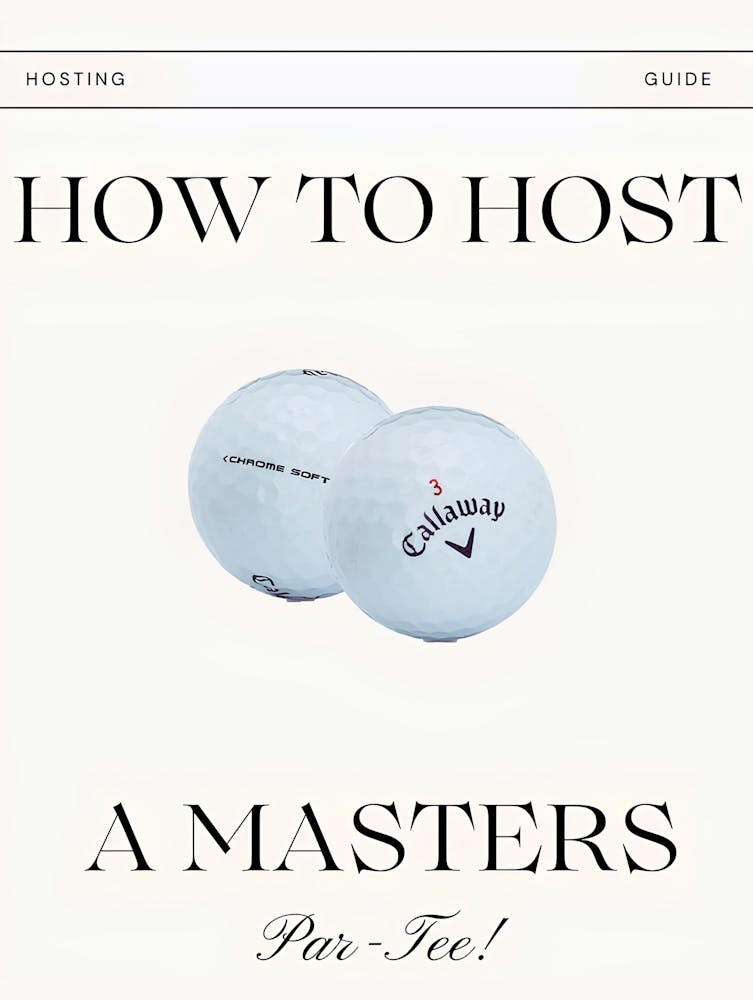 How To Host A Masters Par Tee 1