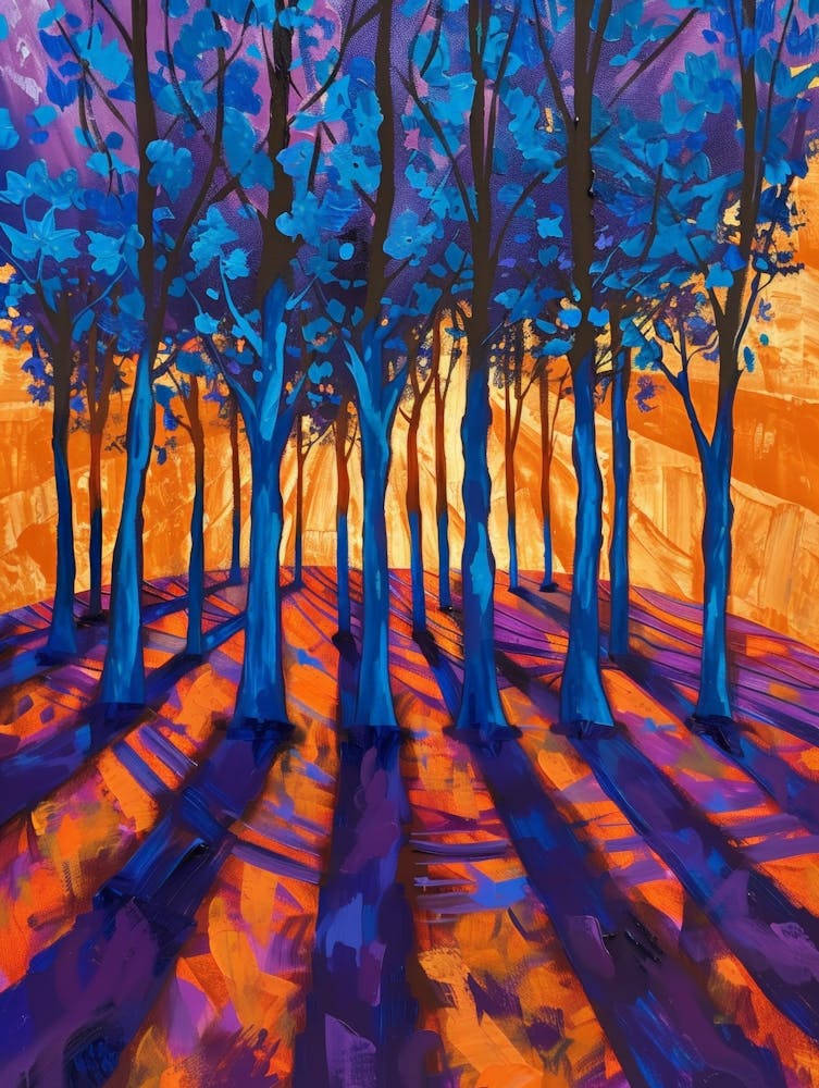 Sunset In The Woods 5