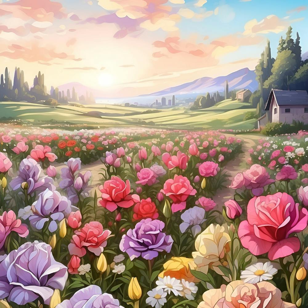 Field Of Flowers