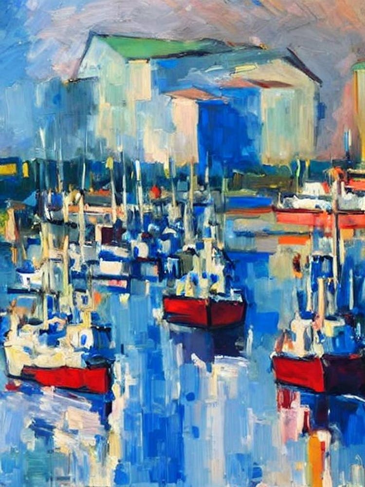 Hafen von Klaipeda Litauen Abstrakter Blockhafen